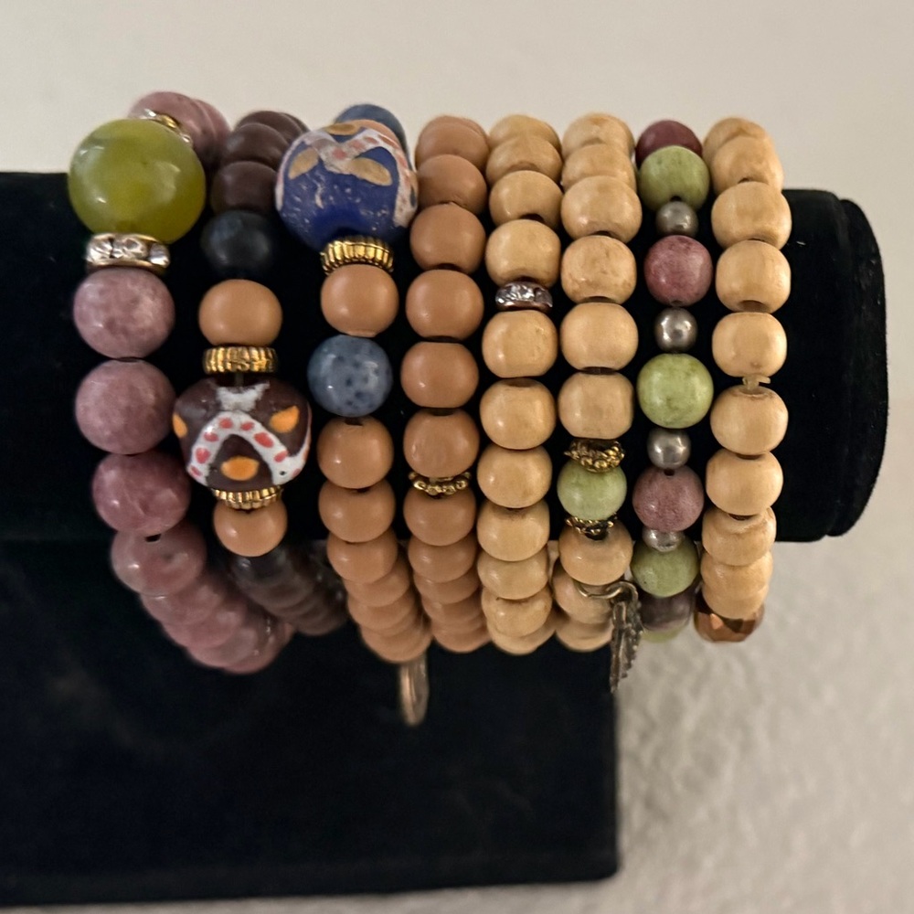 11 Stackable Bracelets - image 2